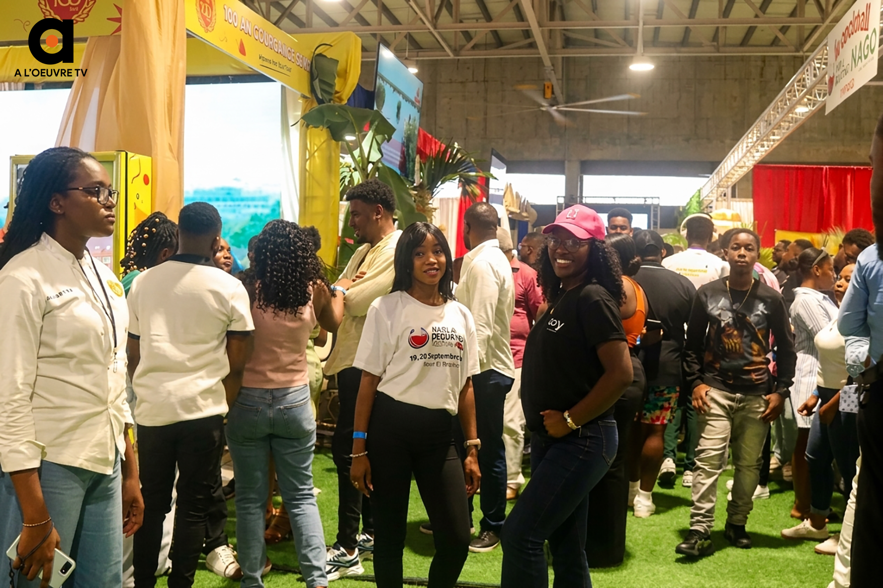 Visiteurs et exposants réunis à Haïti à Déguster 2026 à l'hôtel El Rancho